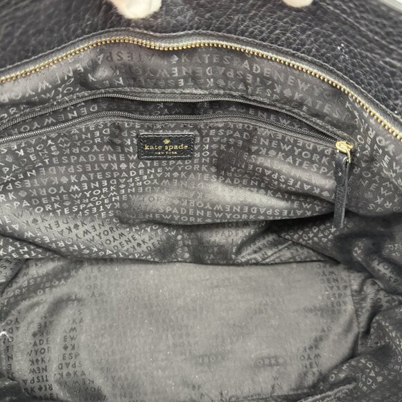 Kate Spade Bay Street Harmony Leather Tote, Black - Picture 6 of 8